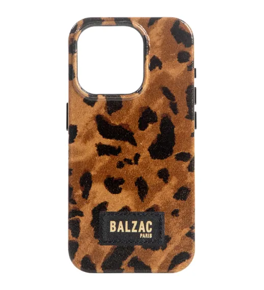 Cheetah Cappuccino Case for iPhone 15